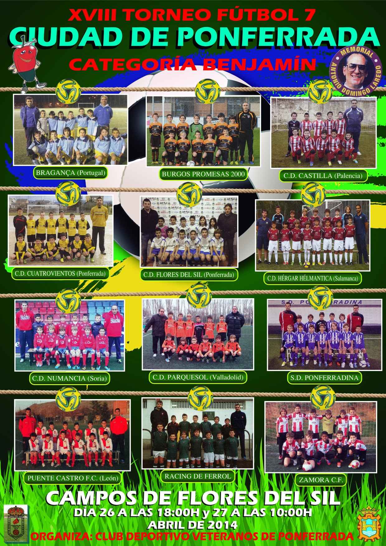 Torneo fútbol benjamín 2014